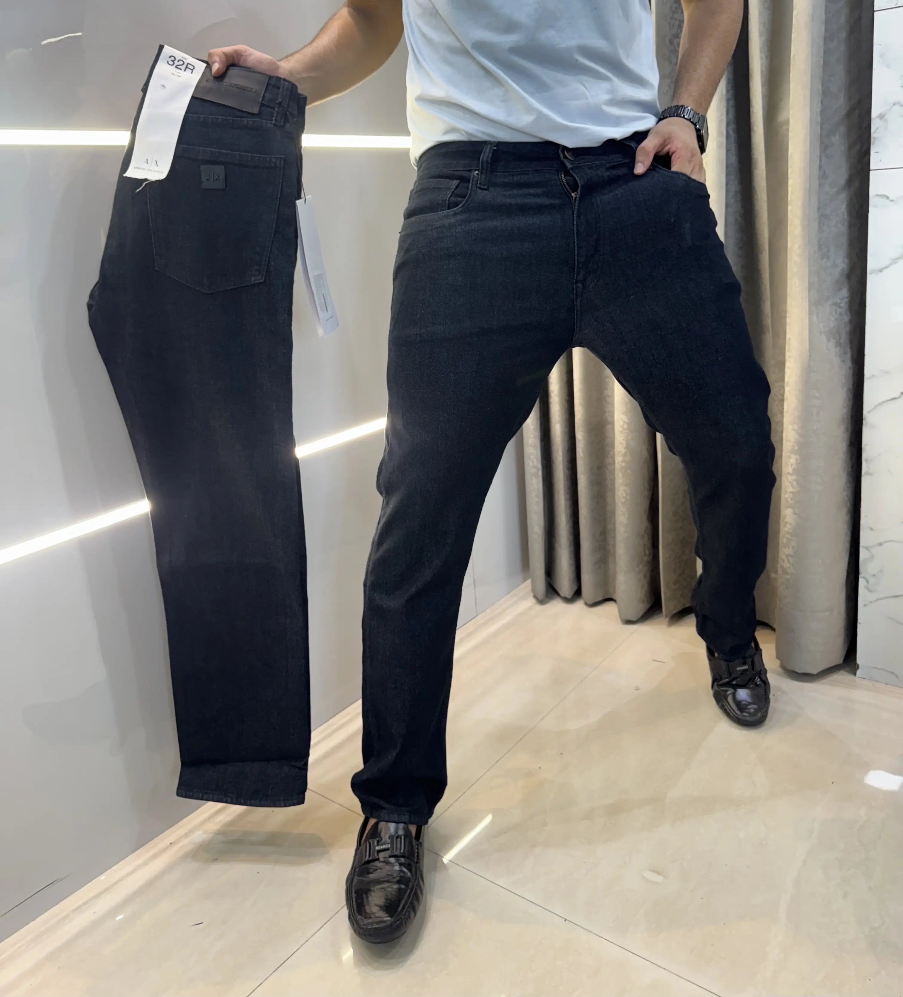 Arman i Exchange new Raw Wash Black Imported Denim