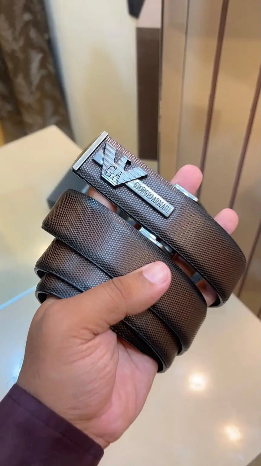 AX ARMANI EXCHANGE PREMIUM QUALITY IMP BELTS WITH OG BOX 