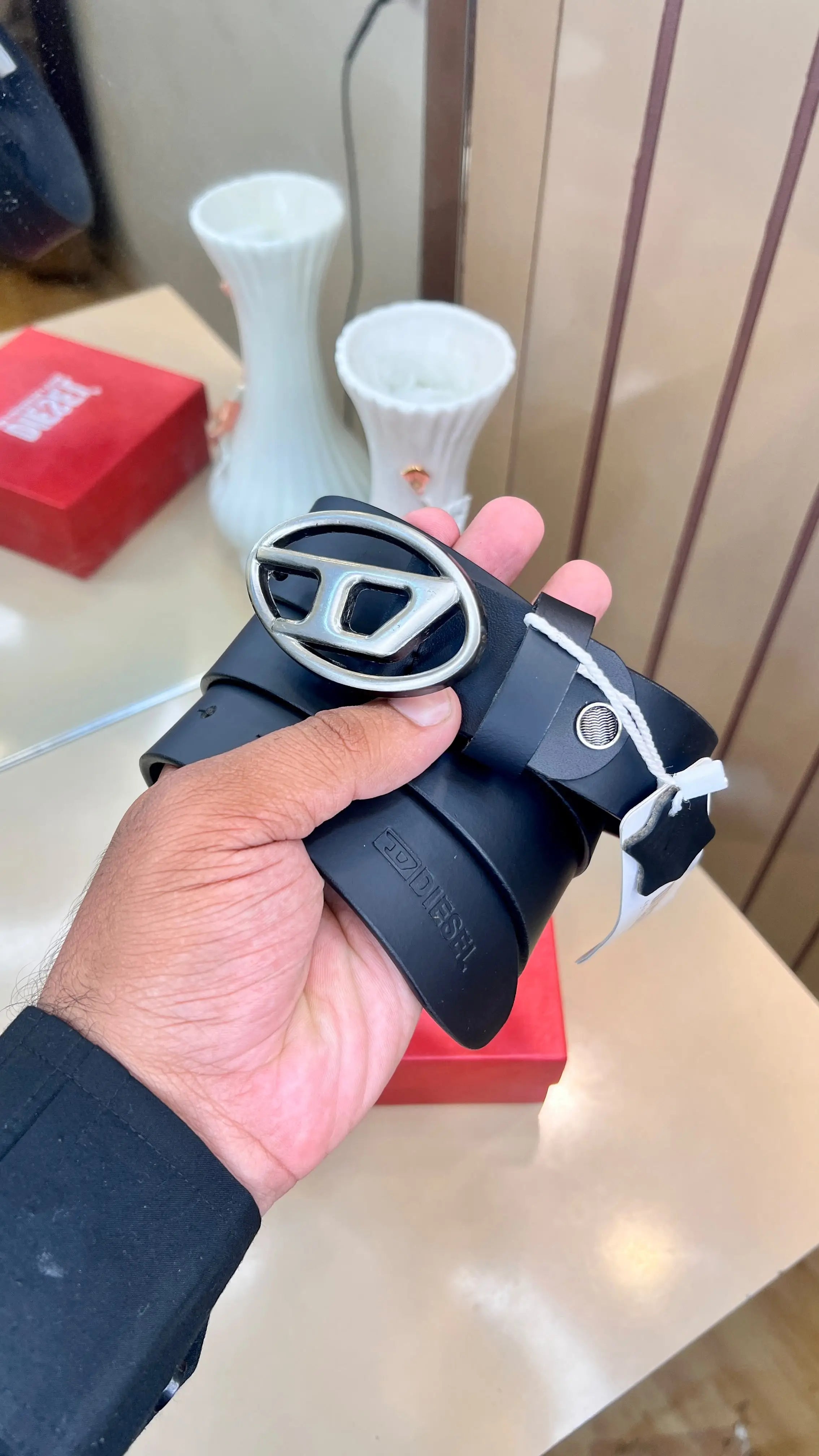 DIESEL PREMIUM QUALITY IMP LEATHER BELTS WITH OG BOX 