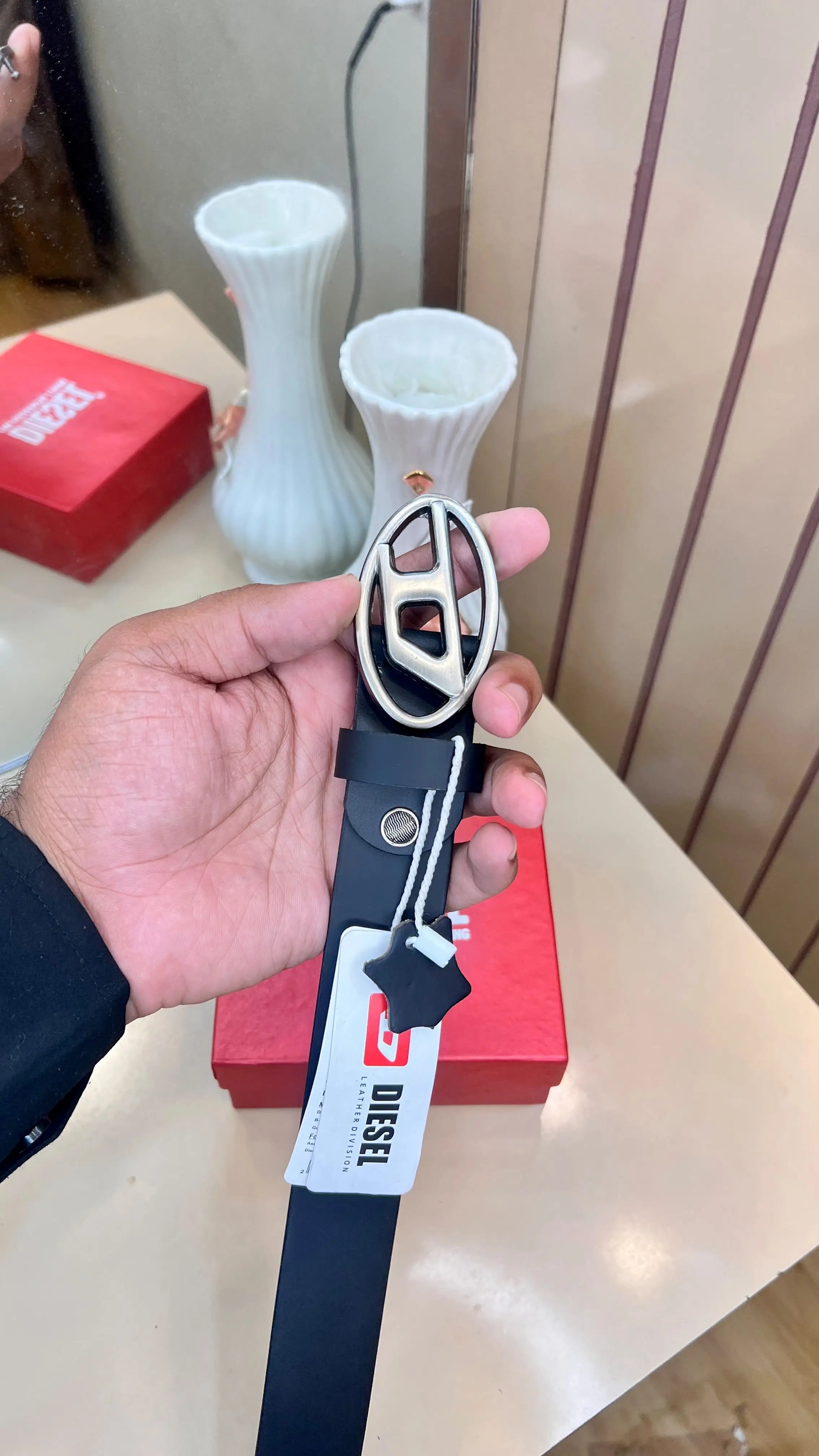 DIESEL PREMIUM QUALITY IMP LEATHER BELTS WITH OG BOX 