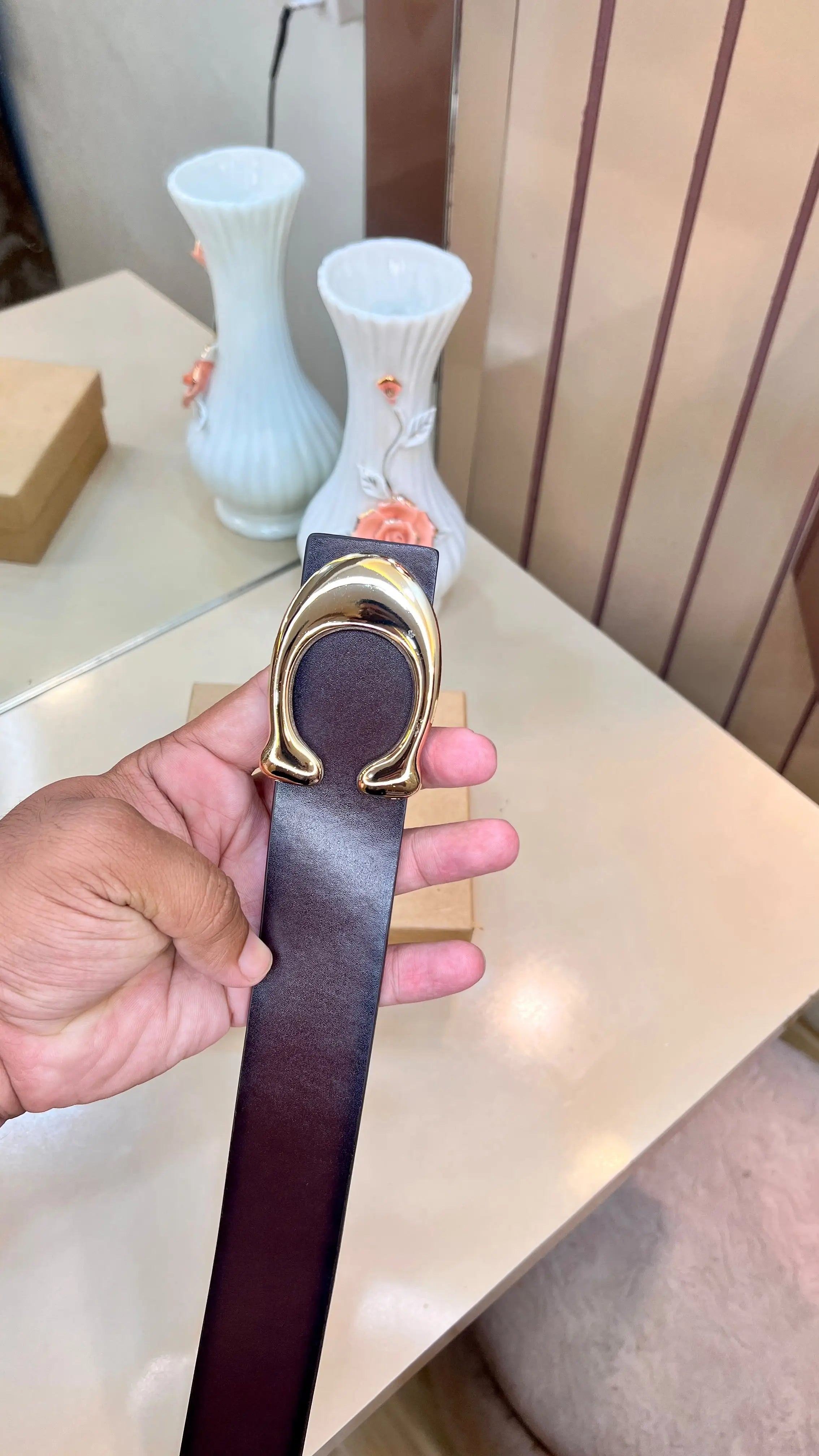 COACH PREMIUM QUALITY IMP LEATHER BELTS WITH OG BOX 
