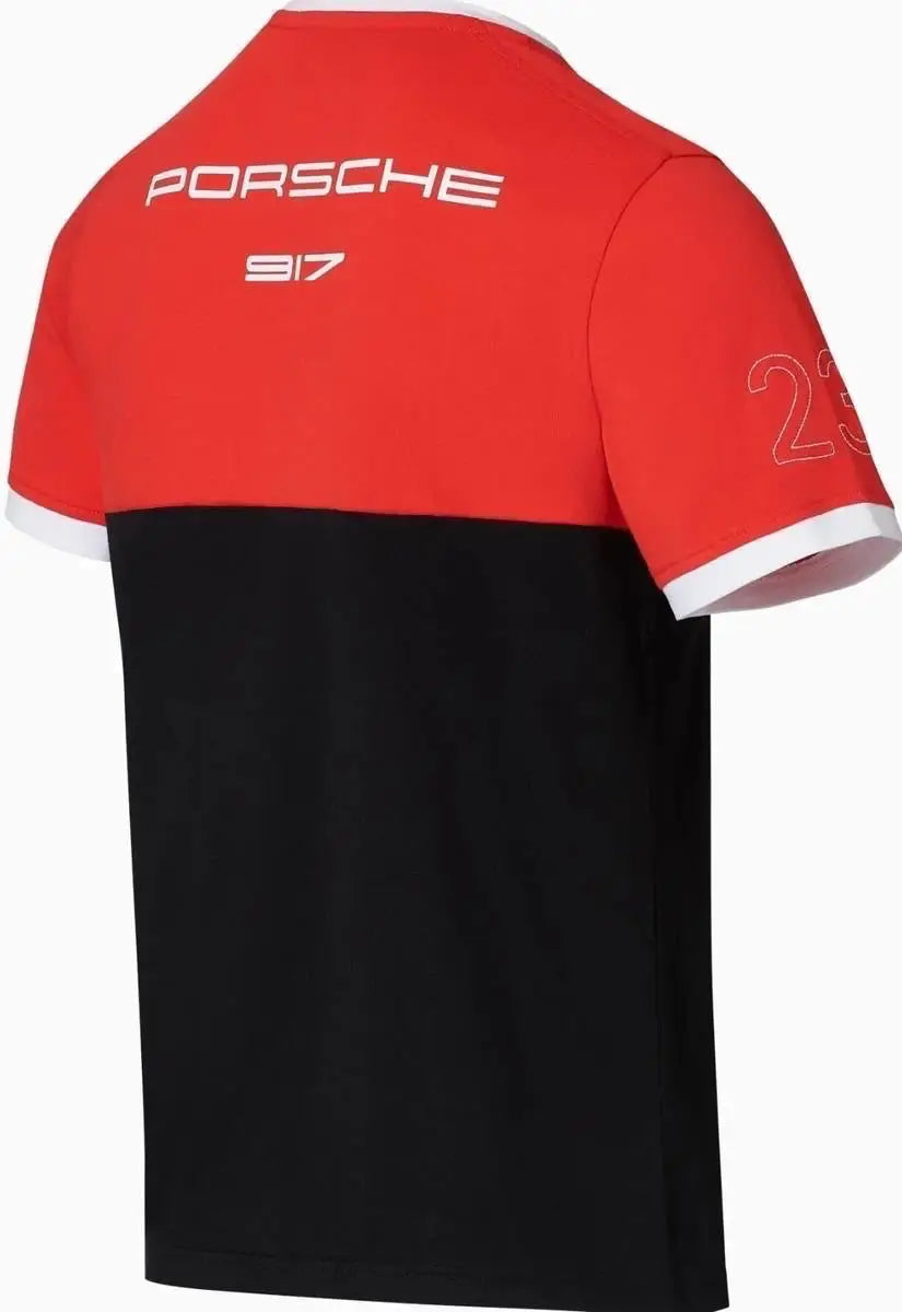 Hugo  Bos s X Porsche Red Logo Work Premium Polo T-shirt