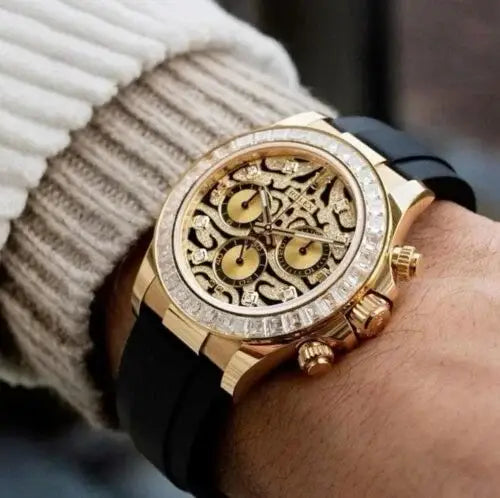 Rolex Daytona “Eye of the Tiger” Gold – Hardik Pandya Edition