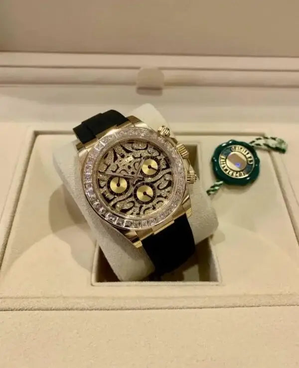 Rolex Daytona “Eye of the Tiger” Gold – Hardik Pandya Edition