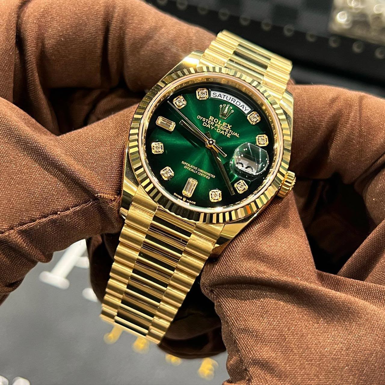 RX Daydate Green Dial