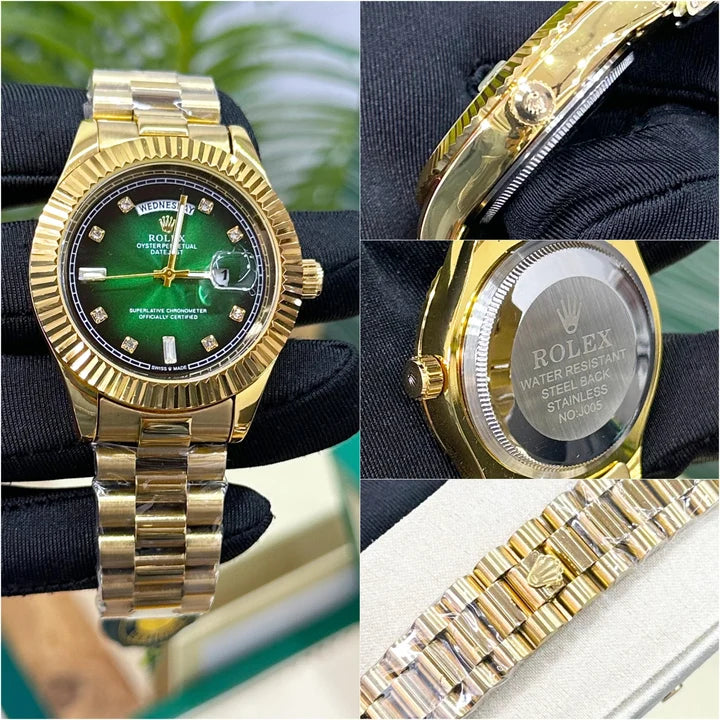 RX Daydate Green Dial