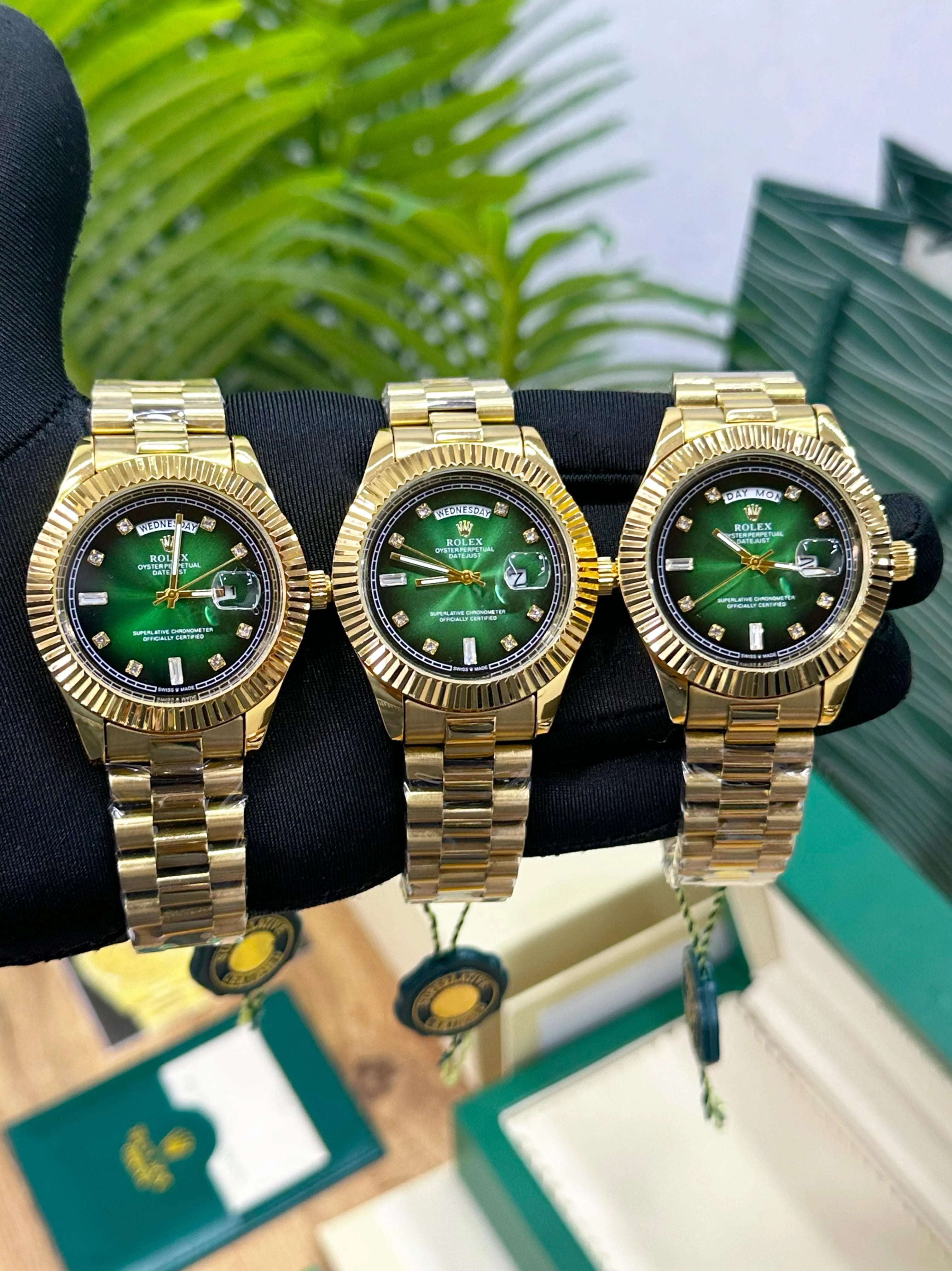 RX Daydate Green Dial